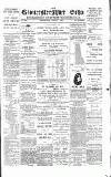 Gloucestershire Echo Monday 07 April 1884 Page 1
