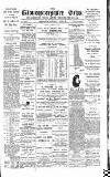 Gloucestershire Echo Saturday 26 April 1884 Page 1