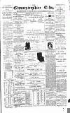 Gloucestershire Echo Monday 18 August 1884 Page 1