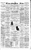Gloucestershire Echo Monday 03 November 1884 Page 1
