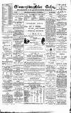Gloucestershire Echo Saturday 13 December 1884 Page 1