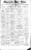 Gloucestershire Echo Monday 01 November 1886 Page 1