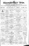 Gloucestershire Echo Monday 08 November 1886 Page 1
