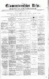 Gloucestershire Echo Thursday 17 November 1887 Page 1