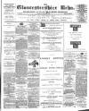 Gloucestershire Echo Monday 07 January 1889 Page 1