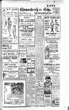 Gloucestershire Echo Tuesday 11 October 1921 Page 1