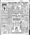 Gloucestershire Echo Wednesday 02 January 1929 Page 1