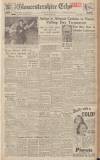 Gloucestershire Echo Monday 09 January 1950 Page 1