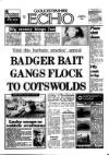 Gloucestershire Echo Thursday 20 February 1986 Page 1