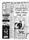 Gloucestershire Echo Monday 10 March 1986 Page 12