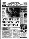 Gloucestershire Echo Friday 23 January 1987 Page 1