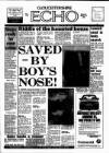 Gloucestershire Echo Saturday 14 March 1987 Page 1