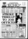 Gloucestershire Echo Friday 03 April 1987 Page 1