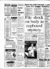 Gloucestershire Echo Monday 02 November 1987 Page 12