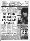 Gloucestershire Echo Wednesday 27 January 1988 Page 1