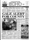 Gloucestershire Echo Tuesday 09 February 1988 Page 1