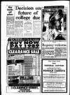 Gloucestershire Echo Friday 22 July 1988 Page 12