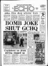 Gloucestershire Echo Thursday 11 August 1988 Page 1