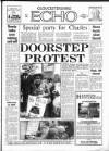 Gloucestershire Echo Monday 14 November 1988 Page 1