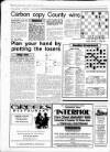 Gloucestershire Echo Saturday 21 January 1989 Page 20