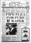 Gloucestershire Echo Wednesday 12 April 1989 Page 1