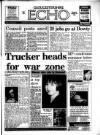 Gloucestershire Echo Thursday 07 January 1993 Page 1