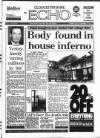 Gloucestershire Echo Wednesday 10 November 1993 Page 1
