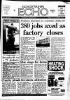 Gloucestershire Echo Wednesday 01 December 1993 Page 1