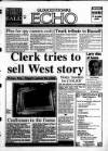 Gloucestershire Echo Saturday 07 January 1995 Page 1