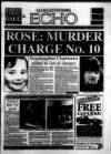 Gloucestershire Echo Friday 13 January 1995 Page 1