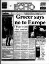 Gloucestershire Echo Monday 02 October 1995 Page 1