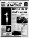 Gloucestershire Echo Monday 29 January 1996 Page 1
