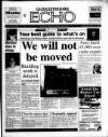 Gloucestershire Echo Friday 01 November 1996 Page 1