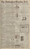 Nottingham Evening Post Thursday 03 December 1885 Page 1