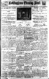 Nottingham Evening Post Wednesday 25 January 1922 Page 1