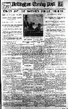 Nottingham Evening Post Wednesday 01 March 1922 Page 1