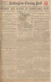 Nottingham Evening Post Wednesday 10 January 1923 Page 1