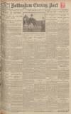 Nottingham Evening Post Monday 12 February 1923 Page 1