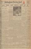 Nottingham Evening Post Thursday 24 January 1924 Page 1