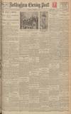 Nottingham Evening Post Wednesday 12 November 1924 Page 1