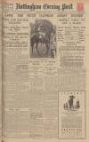 Nottingham Evening Post Wednesday 01 June 1932 Page 1