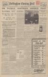Nottingham Evening Post Monday 29 January 1934 Page 1