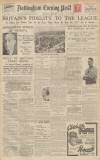 Nottingham Evening Post Wednesday 11 September 1935 Page 1