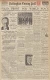 Nottingham Evening Post Saturday 14 September 1935 Page 1