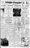 Nottingham Evening Post Wednesday 12 October 1938 Page 1