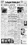 Nottingham Evening Post Friday 24 February 1950 Page 1