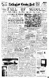 Nottingham Evening Post Wednesday 28 June 1950 Page 1