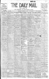 Hull Daily Mail Thursday 24 January 1907 Page 1