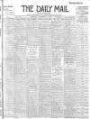 Hull Daily Mail Wednesday 09 September 1908 Page 1