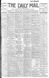 Hull Daily Mail Tuesday 01 June 1909 Page 1